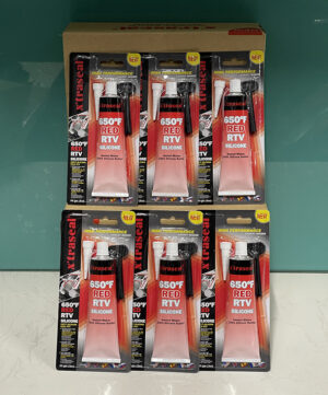 Keo tạo gioăng chịu nhiệt X’traseal 650°F Red RTV Silicone 85gr