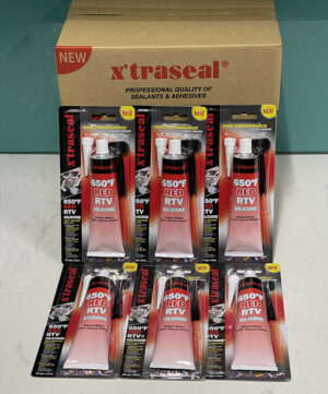 Keo tạo gioăng chịu nhiệt X’traseal 650°F Red RTV Silicone 85gr