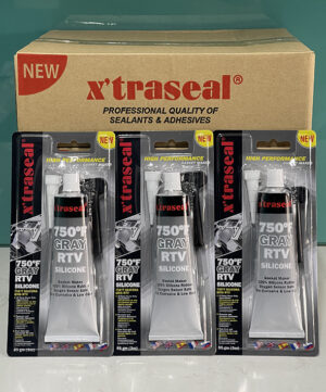 Keo tạo gioăng chịu nhiệt X’traseal 750°F Gray RTV Silicone 85gr