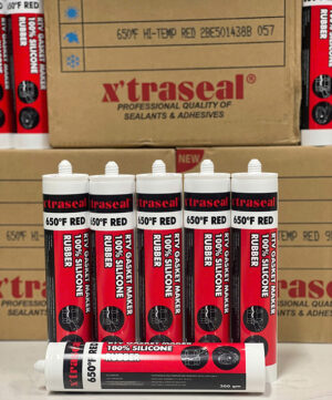 Keo tạo gioăng chịu nhiệt X’traseal 650°F Red RTV Silicone 300gr