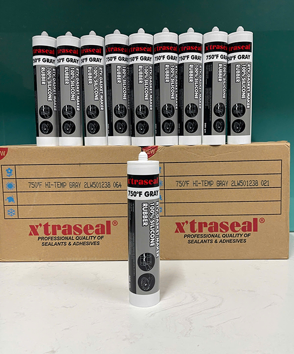 Keo tạo gioăng chịu nhiệt X’traseal 750°F Gray RTV Silicone 300gr