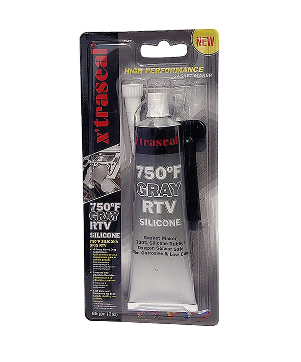 Keo tạo gioăng chịu nhiệt X’traseal 750°F Gray RTV Silicone 85gr