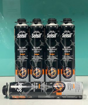 Bọt nở chống cháy Selfoam B1 Fire Resistant Foam 750ml – dùng súng