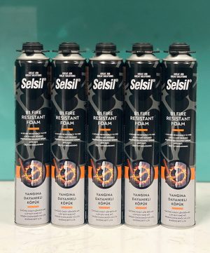 Bọt nở chống cháy Selfoam B1 Fire Resistant Foam 750ml – dùng súng