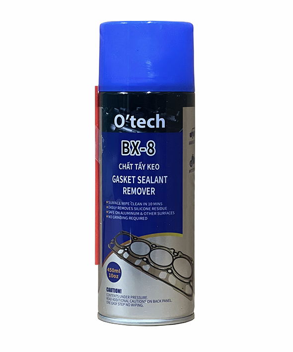 Bình xịt tẩy keo ron BX-8 O’tech Gasket Sealant Remover