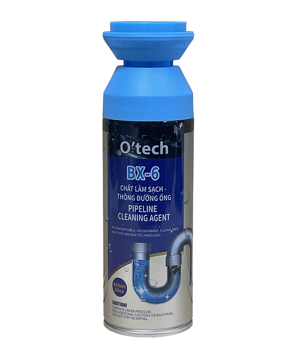 Bình vệ sinh đường ống BX-6 O tech Pipeline Cleaning Agent
