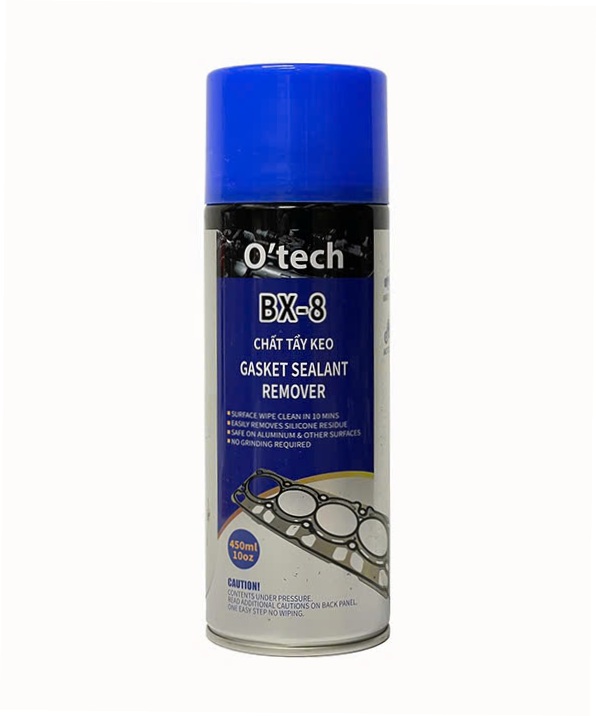 Bình xịt tẩy keo ron BX-8 O’tech Gasket Sealant Remover