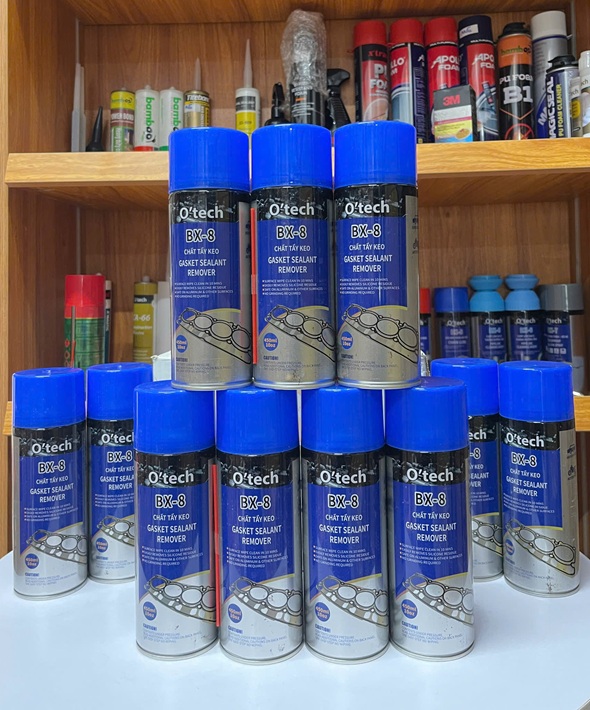 Bình xịt tẩy keo ron BX-8 O’tech Gasket Sealant Remover