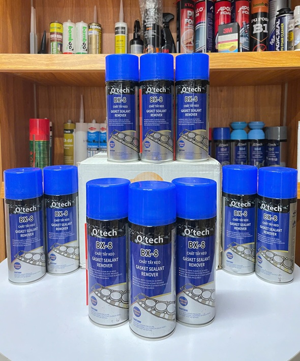 Bình xịt tẩy keo ron BX-8 O’tech Gasket Sealant Remover