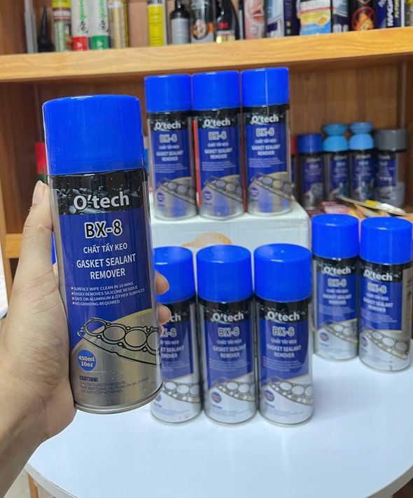 Bình xịt tẩy keo ron BX-8 O’tech Gasket Sealant Remover