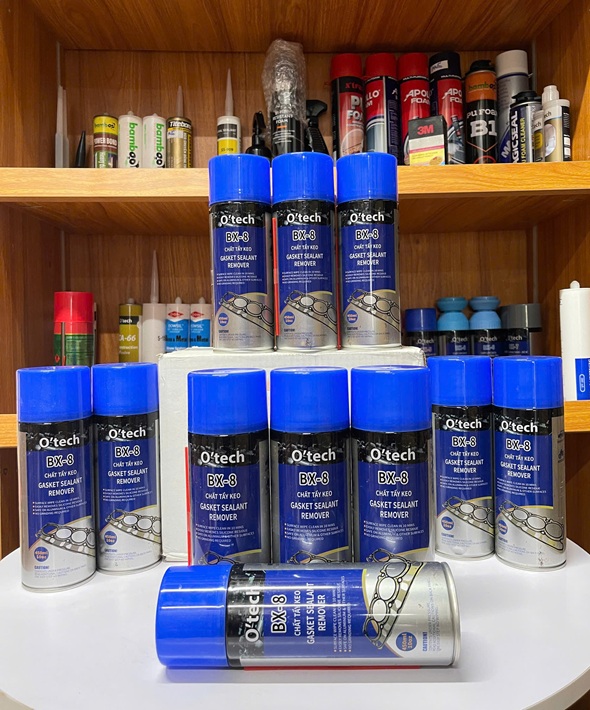 Bình xịt tẩy keo ron BX-8 O’tech Gasket Sealant Remover