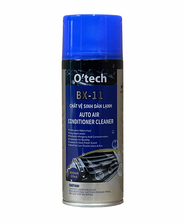 Bình vệ sinh dàn lạnh O’tech BX-11 Auto Air Conditioner Cleaner 450ml