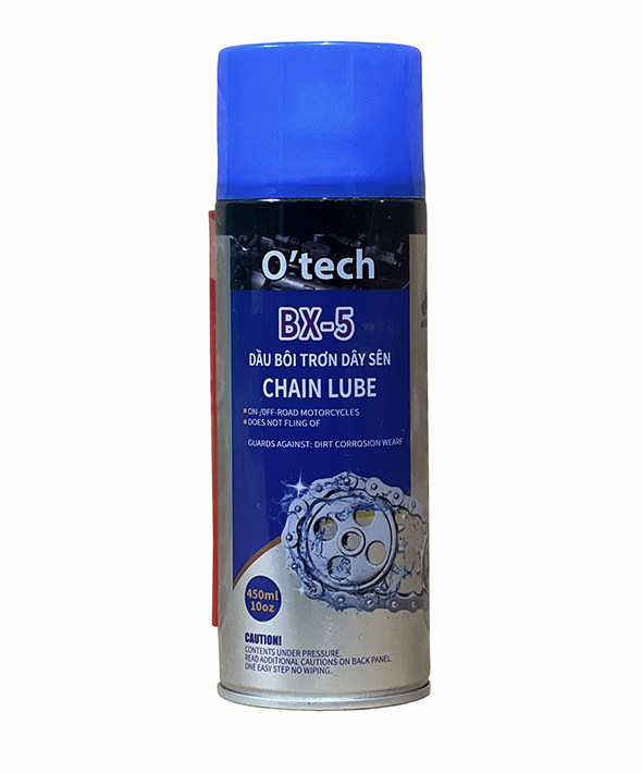 Dầu bôi trơn xích BX-5 O’tech Chain Lube 450ml