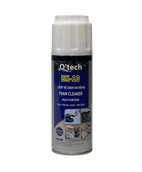 Bọt vệ sinh đa năng O’tech BX-10 Multi-Purpose Foam Cleaner 450ml