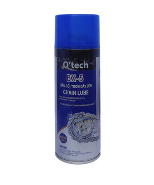 Dầu bôi trơn xích BX-5 Otech Chain Lube 450ml