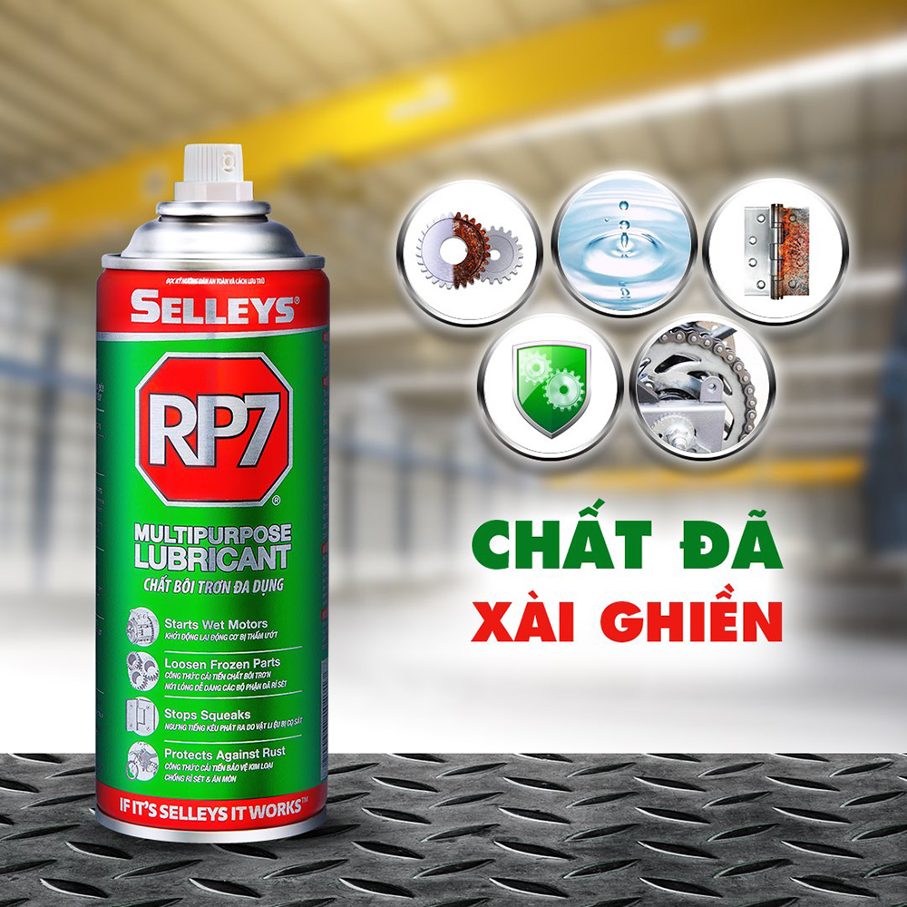 Ies Rp7 RP7 - Bình Xịt Chống Rỉ Đa Dụng Selleys RP7 - 0946168826