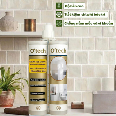 Keo Chà Ron Gạch O’tech Epoxy 400ml: Giải Pháp Tối Ưu Cho Mạch Gạch Bền Đẹp
